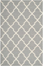 Safavieh Dhurries Dhu634B Grey / Ivory Rugs - Safavieh - dhu634b - 3