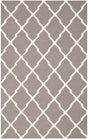 Safavieh Dhurries Dhu634G Dark Grey / Ivory Rugs - Safavieh - dhu634g - 3