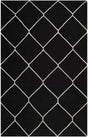 Safavieh Dhurries Dhu635A Black / Ivory Rugs - Safavieh - dhu635a - 24