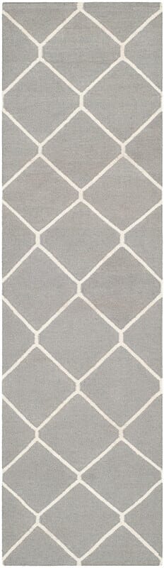 Safavieh Dhurries Dhu635B Grey / Ivory Rugs - Safavieh - dhu635b - 24