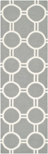 Safavieh Dhurries Dhu636B Grey / Ivory Rugs - Safavieh - dhu636b - 24