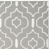Safavieh Dhurries Dhu637B Grey / Ivory Rugs - Safavieh - dhu637b - 3