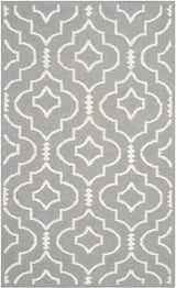 Safavieh Dhurries Dhu637B Grey / Ivory Rugs - Safavieh - dhu637b - 6r