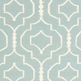 Safavieh Dhurries Dhu637C Light Blue / Ivory Rugs - Safavieh - dhu637c - 3