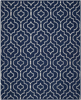 Safavieh Dhurries Dhu637D Navy / Ivory Rugs - Safavieh - dhu637d - 6r