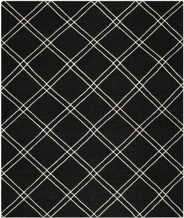 Safavieh Dhurries Dhu638A Black / Ivory Rugs - Safavieh - dhu638a - 3