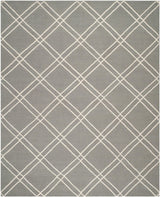 Safavieh Dhurries Dhu638B Grey / Ivory Rugs - Safavieh - dhu638b - 3