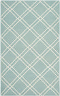 Safavieh Dhurries Dhu638C Light Blue / Ivory Rugs - Safavieh - dhu638c - 3