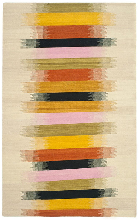 Safavieh Dhurries Dhu642A Beige / Multi Rugs - Safavieh - dhu642a - 3