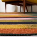 Safavieh Dhurries Dhu642Y Brown/Yellow Rug - Safavieh - dhu642y - 28