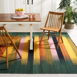 Safavieh Dhurries Dhu642Y Brown/Yellow Rug - Safavieh - dhu642y - 28