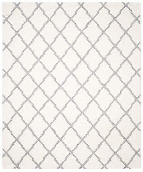 Safavieh Dhurries Dhu645A Ivory / Grey Rugs - Safavieh - dhu645a - 28