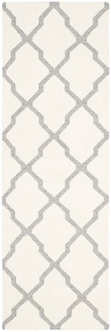 Safavieh Dhurries Dhu645A Ivory / Grey Rugs - Safavieh - dhu645a - 28