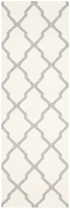 Safavieh Dhurries Dhu645A Ivory / Grey Rugs - Safavieh - dhu645a - 28