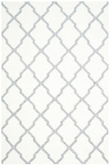 Safavieh Dhurries Dhu645A Ivory / Grey Rugs - Safavieh - dhu645a - 3
