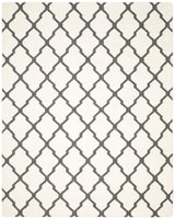 Safavieh Dhurries Dhu645B Ivory / Charcoal Rugs - Safavieh - dhu645b - 28