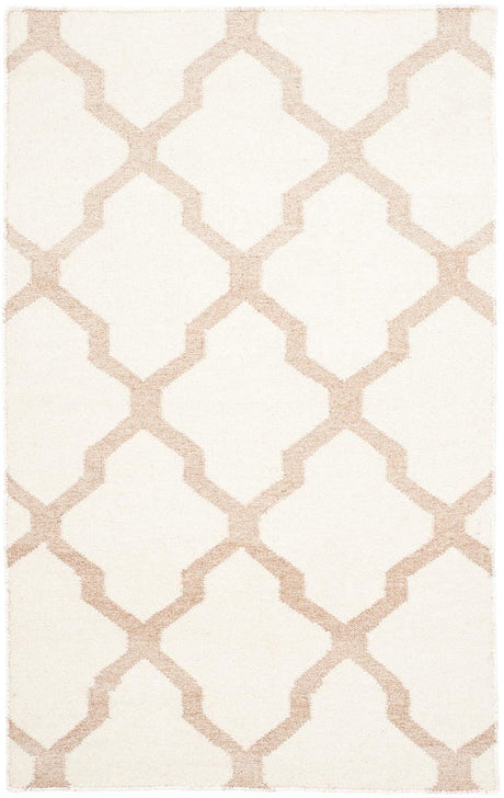 Safavieh Dhurries Dhu645C Ivory / Camel Rugs - Safavieh - dhu645c - 28