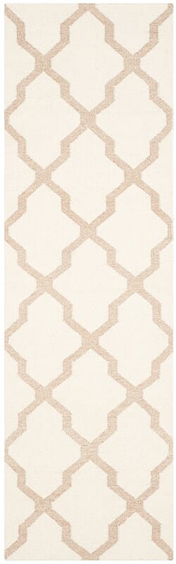 Safavieh Dhurries Dhu645C Ivory / Camel Rugs - Safavieh - dhu645c - 28