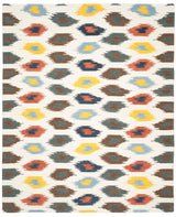 Safavieh Dhurries Dhu648A Ivory / Multi Rugs - Safavieh - dhu648a - 28