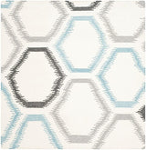 Safavieh Dhurries Dhu655A Ivory / Multi Rugs - Safavieh - dhu655a - 6sq