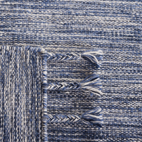 Safavieh Dhurries Dhu801N Navy/Beige Rug - Safavieh - dhu801n - 3