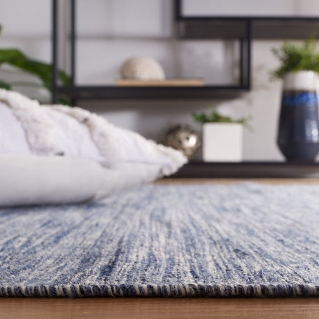 Safavieh Dhurries Dhu801N Navy/Beige Rug - Safavieh - dhu801n - 3