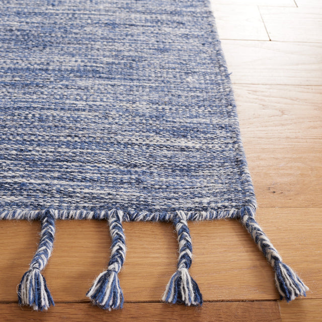 Safavieh Dhurries Dhu801N Navy/Beige Rug - Safavieh - dhu801n - 3