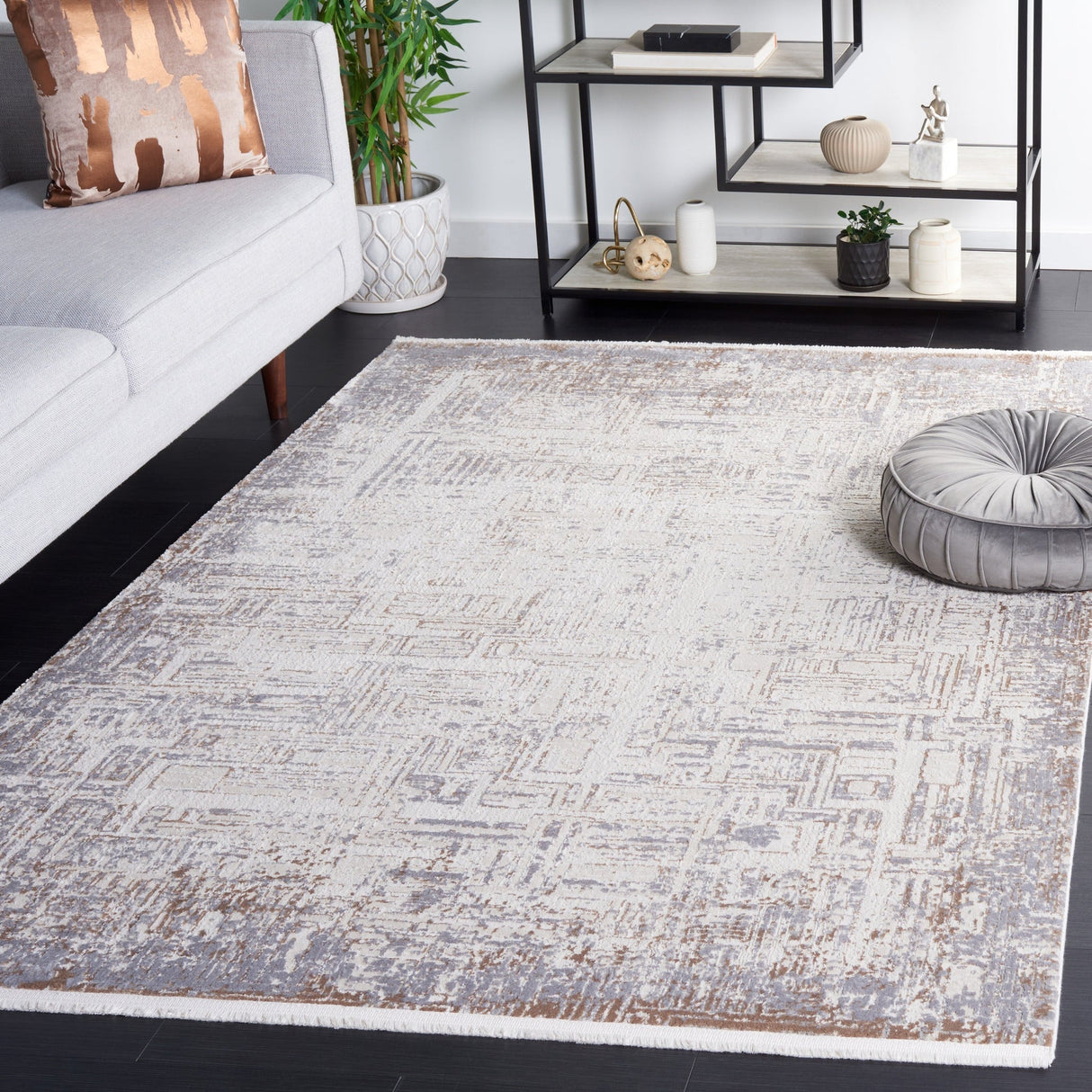 Safavieh Diamond Dia134B Beige/Grey Brown Rug - Safavieh - dia134b - 4