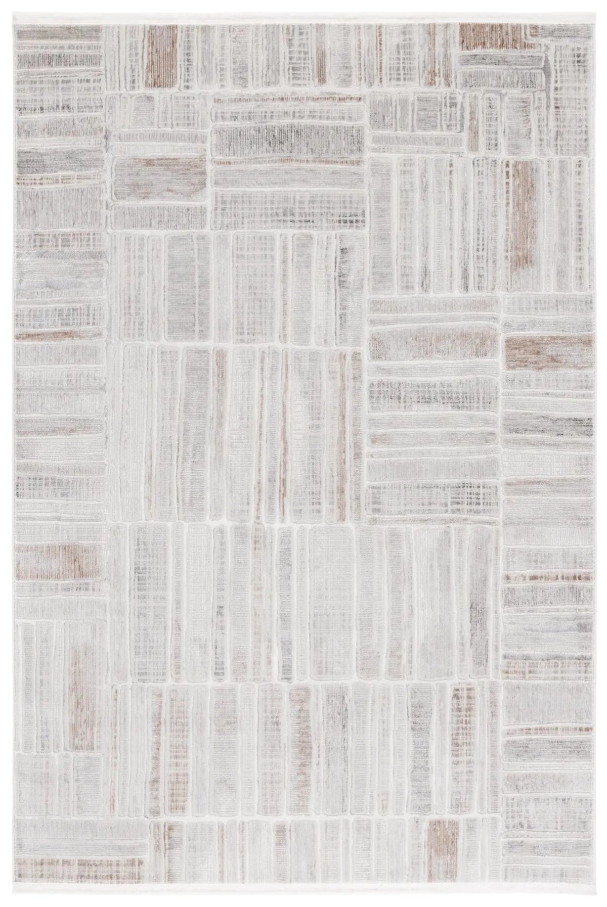 Safavieh Diamond 5'-3" x 7'-6" Rug in Grey / Light Grey