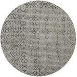 Safavieh Dip Dye 7'-0" x 7'-0" Rug in Grey