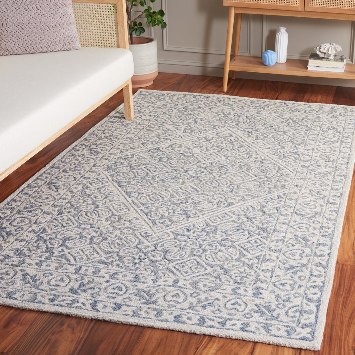 Safavieh Dip Dye Ddy151F Grey/Ivory Rug - Safavieh - ddy151f - 3