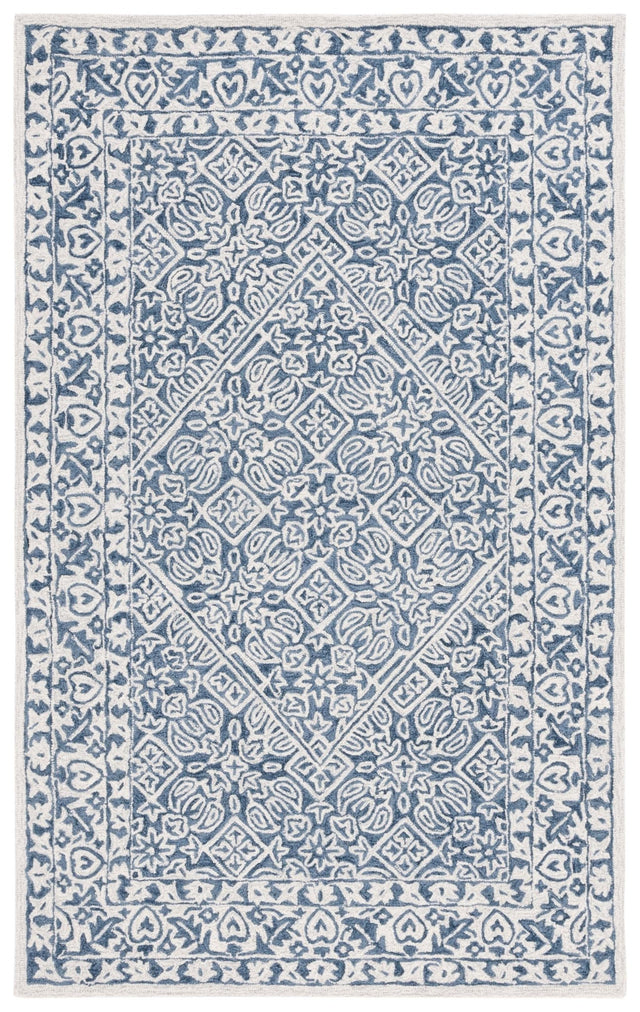 Safavieh Dip Dye Ddy151M Blue/Ivory Rug - Safavieh - ddy151m - 3