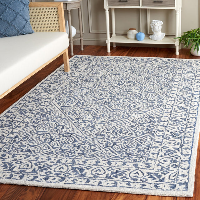 Safavieh Dip Dye Ddy151M Blue/Ivory Rug - Safavieh - ddy151m - 3