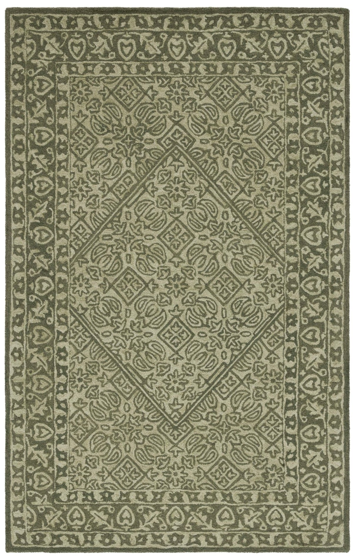 Safavieh Dip Dye Ddy151Y Green Rug - Safavieh - ddy151y - 3