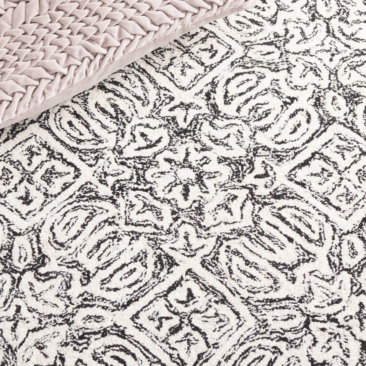Safavieh Dip Dye Ddy151Z Ivory/Black Rug - Safavieh - ddy151z - 3