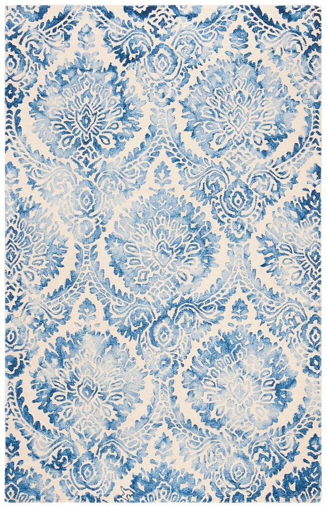 Safavieh Dip Dye Ddy210M Blue / Ivory Rugs - Safavieh - ddy210m - 3