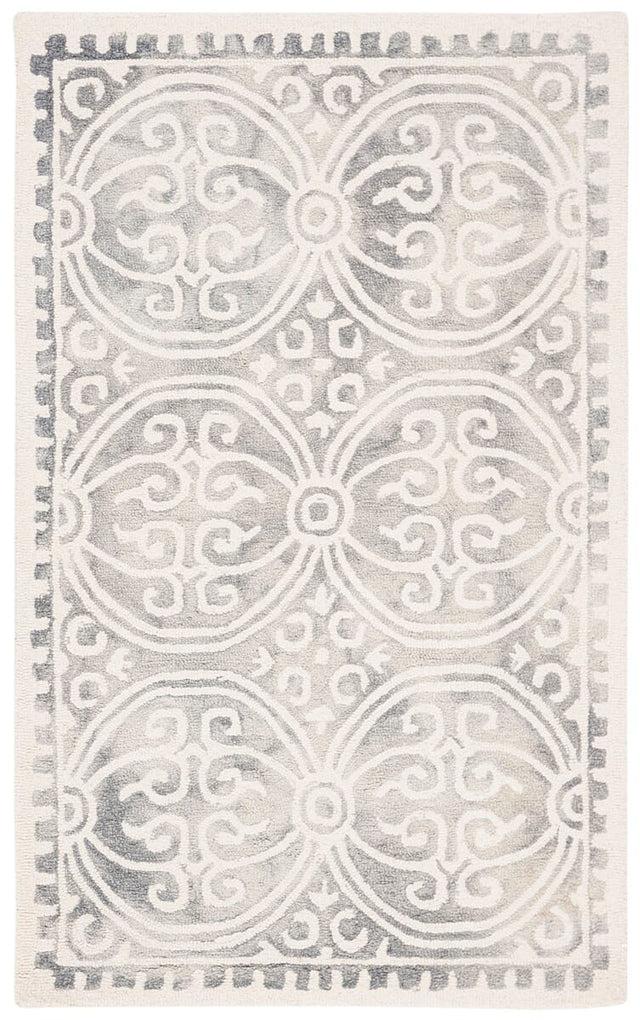 Safavieh Dip Dye Ddy211G Silver / Ivory Rugs - Safavieh - ddy211g - 7r