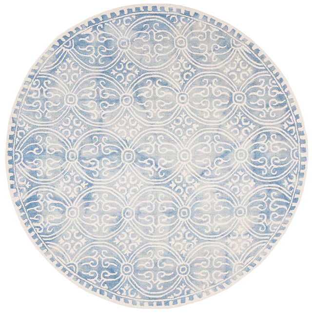 Safavieh Dip Dye Ddy211M Blue / Ivory Rugs - Safavieh - ddy211m - 7r