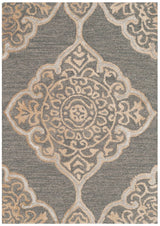 Safavieh Dip Dye Ddy510B Slate/Beige Rug - Safavieh - ddy510b - 2