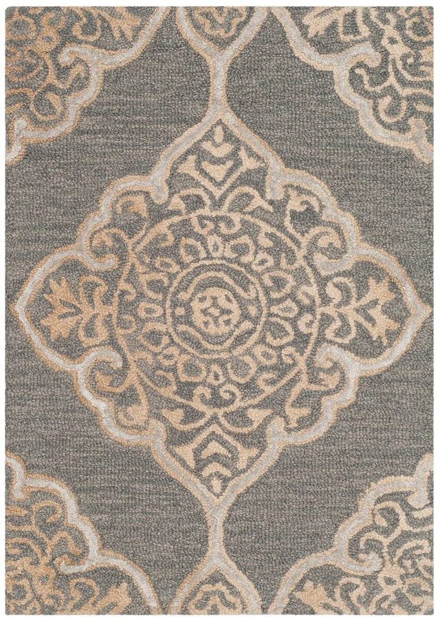 Safavieh Dip Dye Ddy510B Slate/Beige Rug - Safavieh - ddy510b - 2