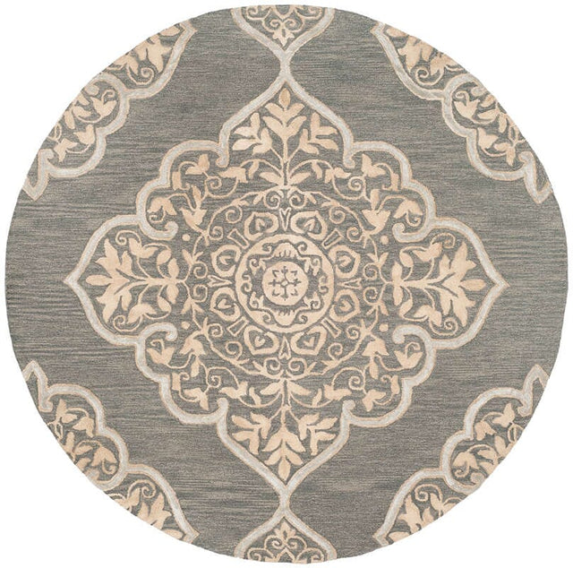 Safavieh Dip Dye Ddy510B Slate/Beige Rug - Safavieh - ddy510b - 5r