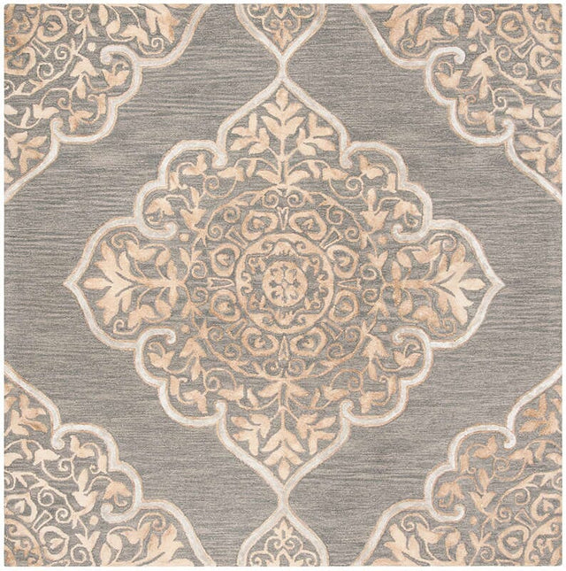 Safavieh Dip Dye Ddy510B Slate/Beige Rug - Safavieh - ddy510b - 7sq