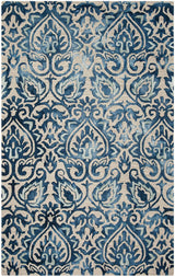 Safavieh Dip Dye Ddy511K Royal Blue / Beige Rugs - Safavieh - ddy511k - 2