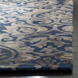 Safavieh Dip Dye Ddy511N Navy / Grey Rugs - Safavieh - ddy511n - 2