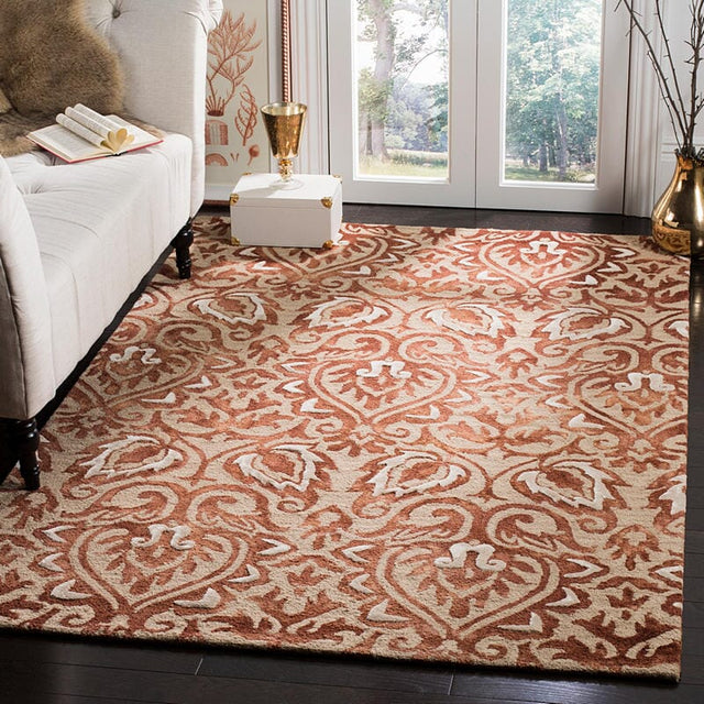 Safavieh Dip Dye Ddy511Q Copper / Beige Rugs - Safavieh - ddy511q - 2