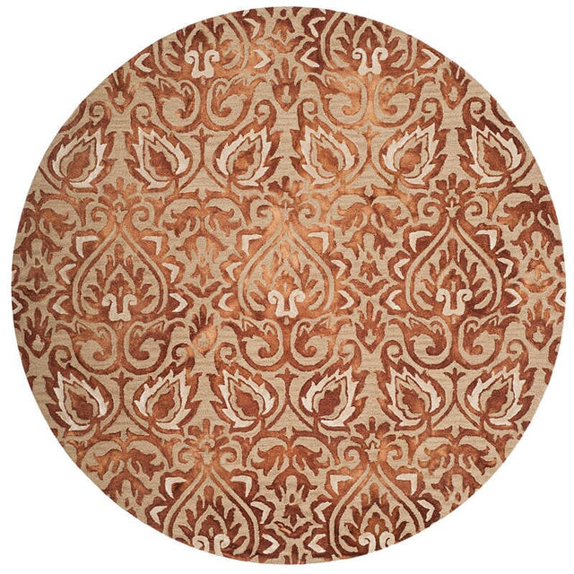 Safavieh Dip Dye Ddy511Q Copper / Beige Rugs - Safavieh - ddy511q - 7r