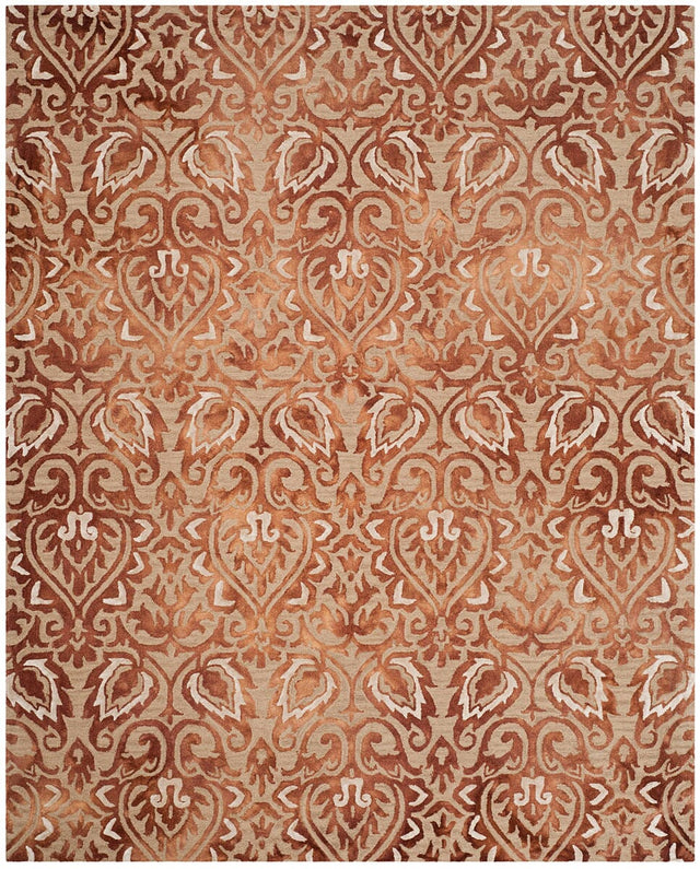 Safavieh Dip Dye Ddy511Q Copper / Beige Rugs - Safavieh - ddy511q - 7r