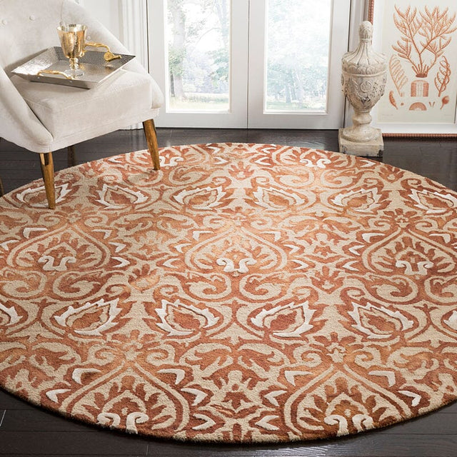 Safavieh Dip Dye Ddy511Q Copper / Beige Rugs - Safavieh - ddy511q - 7sq