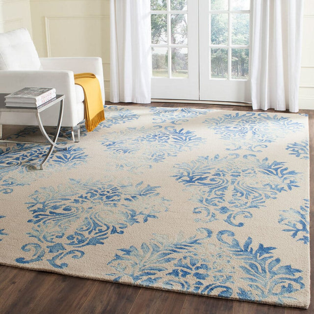 Safavieh Dip Dye Ddy516A Beige / Blue Rugs - Safavieh - ddy516a - 2