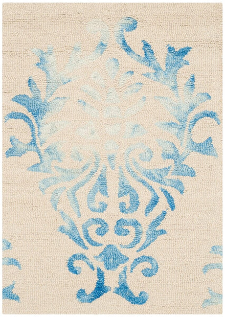 Safavieh Dip Dye Ddy516A Beige / Blue Rugs - Safavieh - ddy516a - 7r